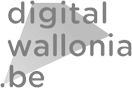 digital wallonia logo noir et blanc
